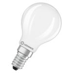 Ledvance Classic LED E14 Peer Mat 3.4W 470lm - 827 Zeer Warm Wit | Vervangt 40W