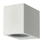 D'Lite Wandlamp Vrebos Aluminium Wit | IP56 - Geschikt Voor 1x GU10 