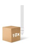 Voordeelpak 10x Noxion Lucent PL-S LED 6W - 827 Zeer Warm Wit | 2-Pin - Vervangt 11W