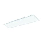 Eglo Plafondlamp Salobrena-Z Aluminium Wit 33.5W 4150lm - 827-865 Afstembaar Wit | IP20 - Dimbaar 
