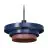 Ledvance LED Hanglamp Decor Layers Hanglamp Staal Blauw | Geschikt voor 1x E27