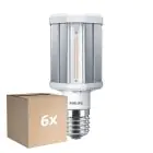 Voordeelpak 6x Philips TrueForce LED E40 HPL Helder 42W 5700lm 360D - 830 Warm Wit | Vervangt 200W