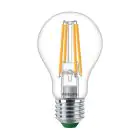 Philips Master Ultra Efficient LED E27 Peer Filament Helder 4W 840lm - 827 Zeer Warm Wit | Dimbaar - Vervangt 60W