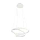 Eglo Hanglamp Lobinero-Z Aluminium Staal Wit 40W 6100lm - 830-865 Afstembaar Wit | IP20 - Zigbee Dimbaar